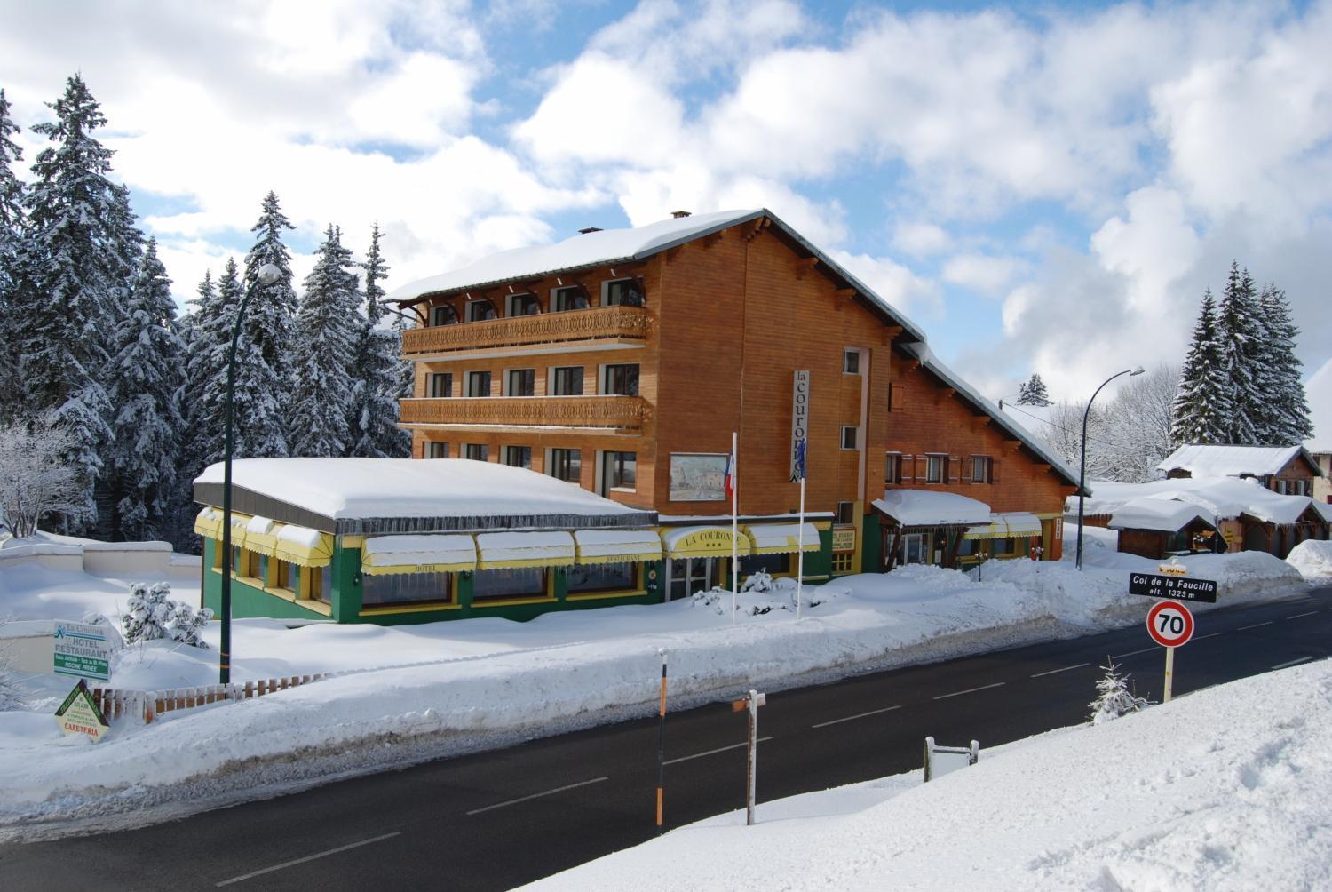 Hotel De La Couronne Mijoux Exterior foto